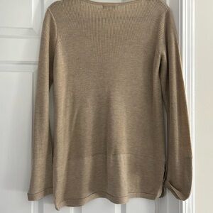 Calvin Klein Beige Crew Neck Sweater
